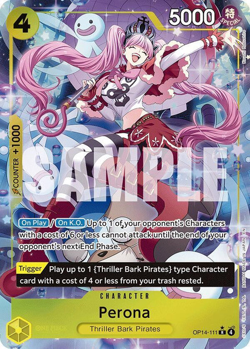 Perona (111) (Alternate Art) [The Azure Sea's Seven] - for just $33.40! 