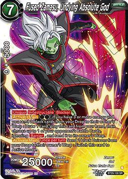 Fused Zamasu, Undying Absolute God (BT29-100) [Fearsome Rivals] - for just $0.40! 