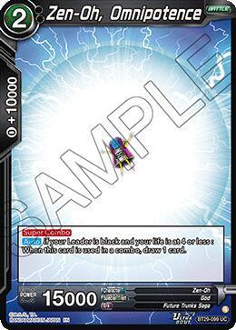 Zen-Oh, Omnipotence (BT29-099) [Fearsome Rivals] - for just $0.10! 