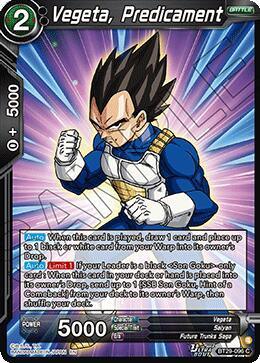 Vegeta, Predicament (BT29-096) [Fearsome Rivals] - for just $0.10! 