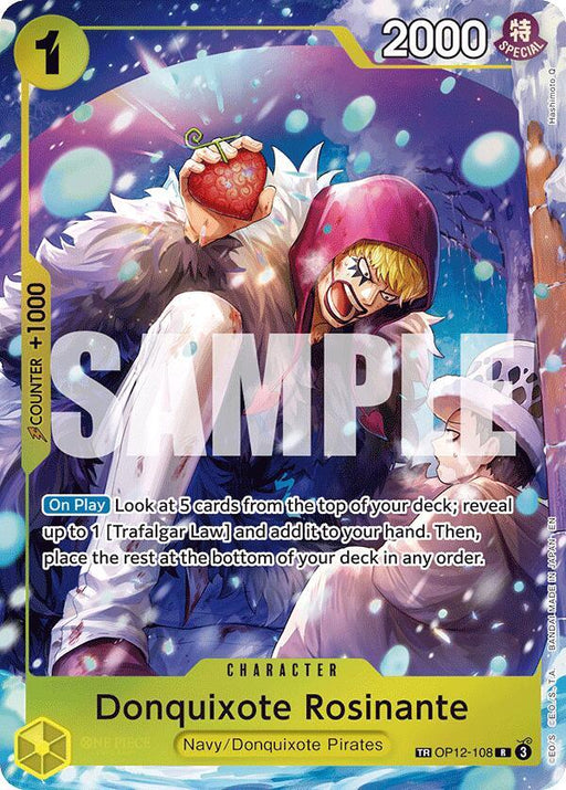 Donquixote Rosinante (OP12-108) (Reprint) [The Azure Sea's Seven] - for just $16.40! 