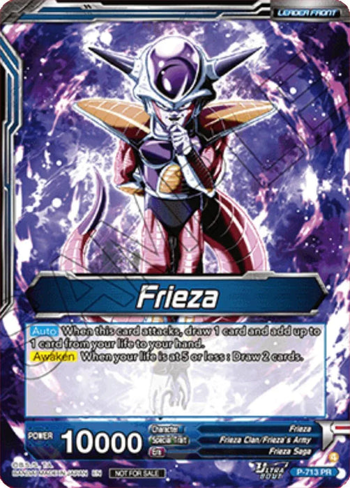 Frieza // Frieza, Unwavering Pride (P-713) [Promotion Cards] - for just $1.10! 