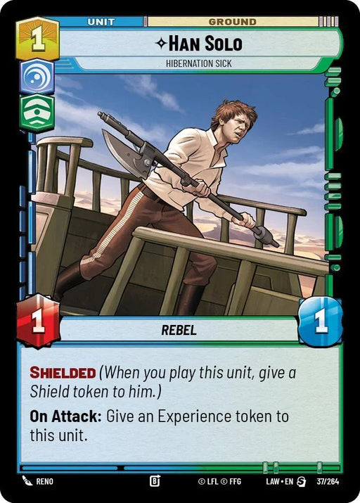 Han Solo - Hibernation Sick (37/264) (37/264) [A Lawless Time] - for just $1.70! 
