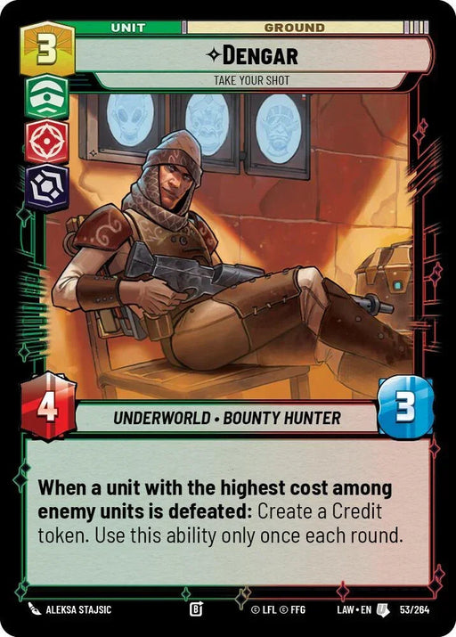 Dengar - Take Your Shot (53/264) (53/264) [A Lawless Time] - for just $0.10! 