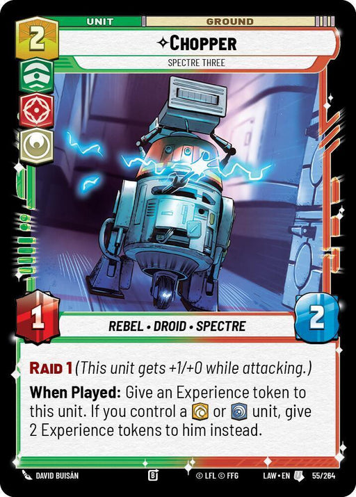 Chopper - Spectre Three (55/264) (55/264) [A Lawless Time] - for just $0.10! 