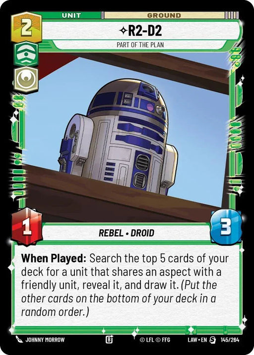 R2-D2 - Part of the Plan (145/264) (145/264) [A Lawless Time] - for just $0.20! 