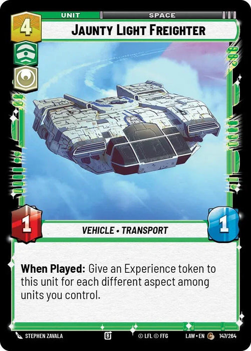 Jaunty Light Frieghter (147/264) (147/264) [A Lawless Time] - for just $0.10! 