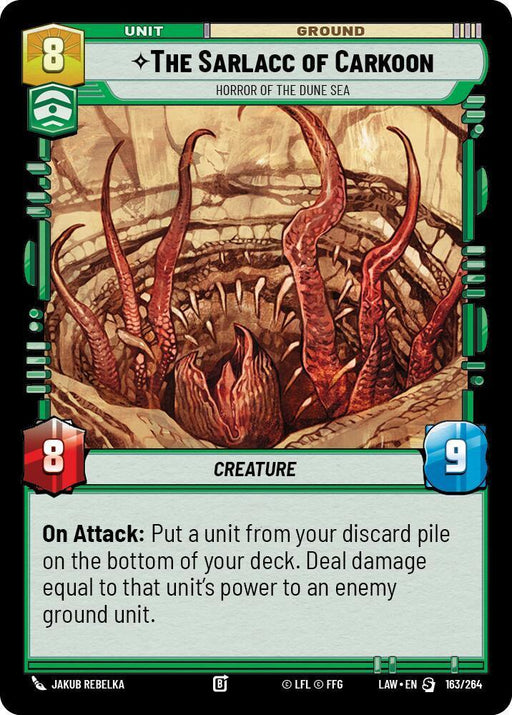 The Sarlacc of Carkoon - Horror of the Dune Sea (163/264) (163/264) [A Lawless Time] - for just $0.35! 