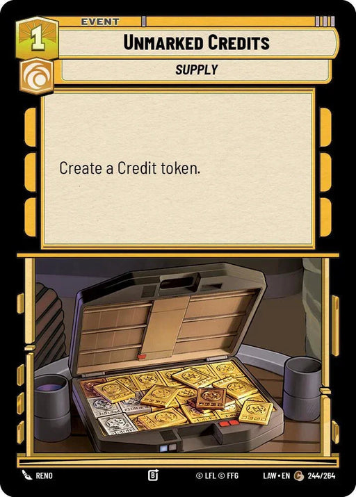 Unmarked Credits (244/264) (244/264) [A Lawless Time] - for just $0.10! 