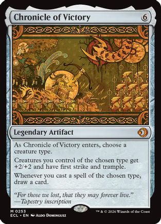 Chronicle of Victory (ECL-253) - Lorwyn Eclipsed - for just $5.83! 