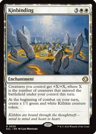 Kinbinding (ECL-020) - Lorwyn Eclipsed Foil - for just $0.14! 