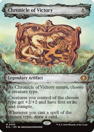 Chronicle of Victory (Showcase) (ECL-346) - Lorwyn Eclipsed - for just $7! 