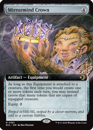 Mirrormind Crown (Extended Art) (ECL-381) - Lorwyn Eclipsed - for just $0.53! 