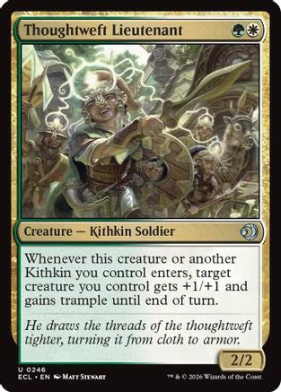 Thoughtweft Lieutenant (ECL-246) - Lorwyn Eclipsed - for just $0.05! 