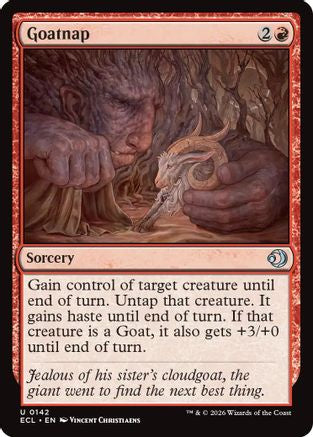 Goatnap (ECL-142) - Lorwyn Eclipsed Foil - for just $0.05! 