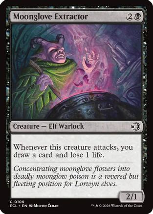 Moonglove Extractor (ECL-109) - Lorwyn Eclipsed Foil - for just $0.05! 