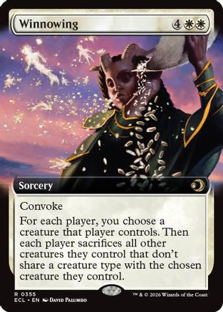 Winnowing (Extended Art) (ECL-355) - Lorwyn Eclipsed Foil - for just $0.13! 