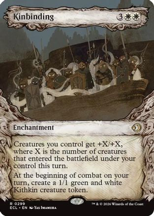 Kinbinding (Showcase) (ECL-299) - Lorwyn Eclipsed Foil - for just $0.23! 