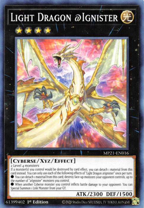 Light Dragon @Ignister [MP21-EN016] Common - for just $0.10! 
