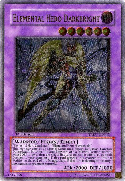 Elemental Hero Darkbright [TAEV-EN042] Ultimate Rare - for just $31.75! 