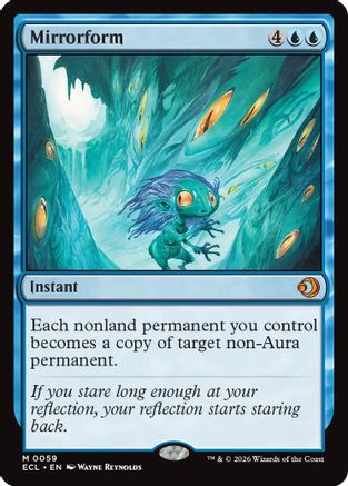 Mirrorform (ECL-059) - Lorwyn Eclipsed Foil - for just $1.16! 