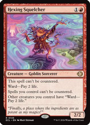 Hexing Squelcher (ECL-145) - Lorwyn Eclipsed Foil - for just $7.24! 