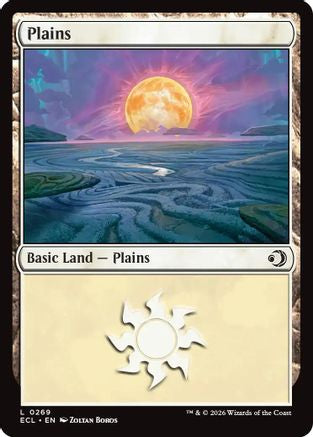 Plains (0269) (ECL-269) - Lorwyn Eclipsed Foil - for just $0.05! 