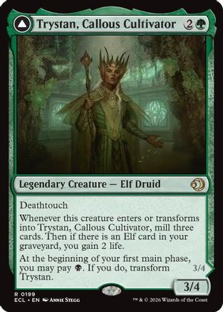 Trystan, Callous Cultivator (ECL-199) - Lorwyn Eclipsed - for just $0.09! 