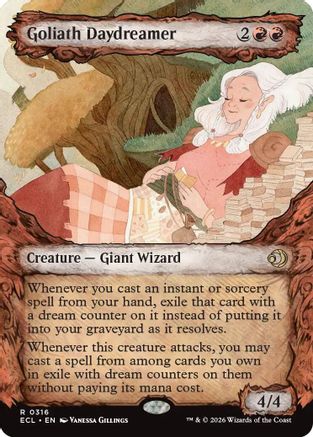 Goliath Daydreamer (Showcase) (ECL-316) - Lorwyn Eclipsed - for just $0.12! 