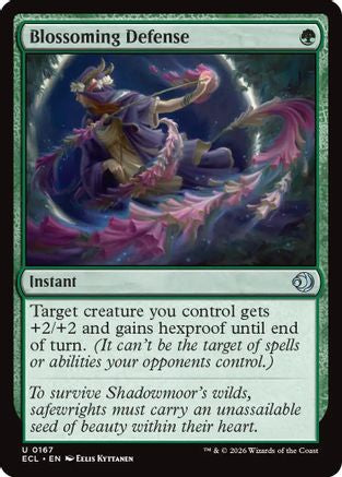 Blossoming Defense (ECL-167) - Lorwyn Eclipsed - for just $0.08! 