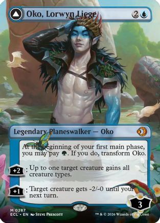 Oko, Lorwyn Liege (Borderless) (ECL-287) - Lorwyn Eclipsed - for just $0.57! 