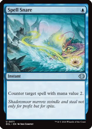 Spell Snare (ECL-071) - Lorwyn Eclipsed Foil - for just $0.16! 