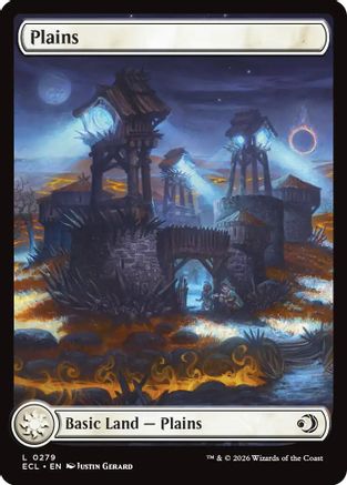 Plains (0279) (ECL-279) - Lorwyn Eclipsed Foil - for just $0.10! 