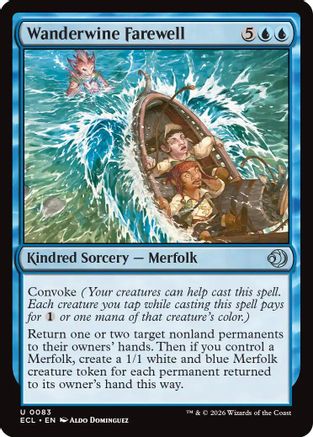 Wanderwine Farewell (ECL-083) - Lorwyn Eclipsed Foil - for just $0.06! 