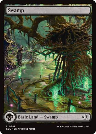 Swamp (0281) (ECL-281) - Lorwyn Eclipsed Foil - for just $0.15! 