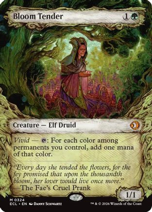 Bloom Tender (0324) (Showcase) (ECL-324) - Lorwyn Eclipsed - for just $4.27! 