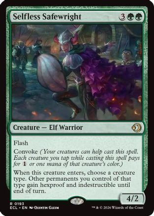 Selfless Safewright (ECL-193) - Lorwyn Eclipsed - for just $0.20! 
