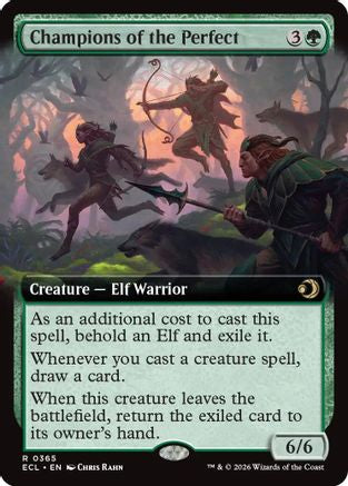 Champions of the Perfect (Extended Art) (ECL-365) - Lorwyn Eclipsed Foil - for just $0.55! 
