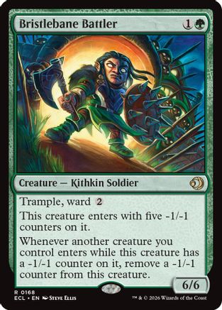 Bristlebane Battler (ECL-168) - Lorwyn Eclipsed Foil - for just $0.10! 