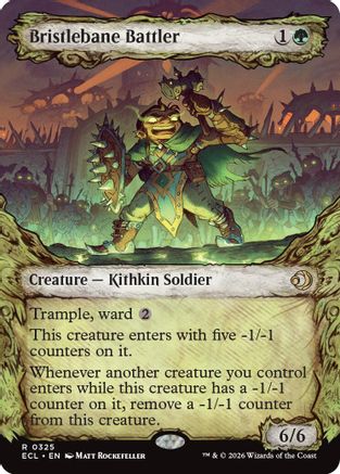 Bristlebane Battler (Showcase) (ECL-325) - Lorwyn Eclipsed - for just $0.14! 