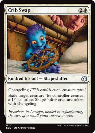 Crib Swap (ECL-011) - Lorwyn Eclipsed - for just $0.07! 
