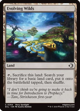 Evolving Wilds (ECL-264) - Lorwyn Eclipsed - for just $0.10! 