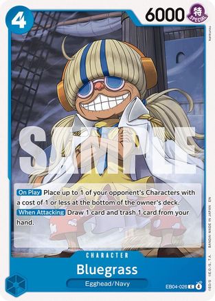 Bluegrass (EB04-026) - The Azure Sea's Seven - for just $0.05! 