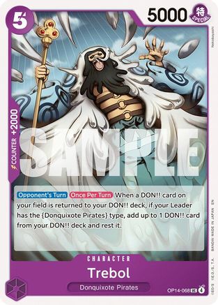 Trebol (OP14-068) - The Azure Sea's Seven - for just $0.08! 