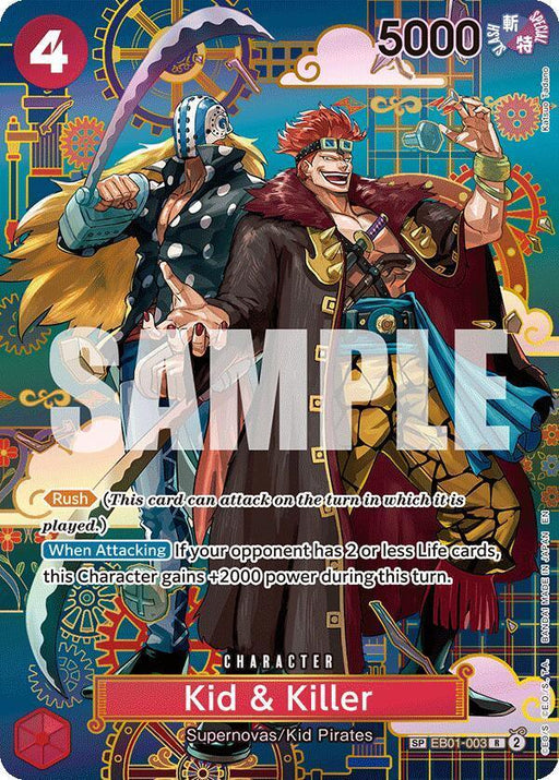 Kid & Killer (EB01-003) (SP) [The Azure Sea's Seven] - for just $33! 