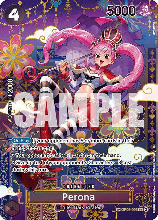 Perona (OP06-093) (SP) [The Azure Sea's Seven] - for just $61.20! 