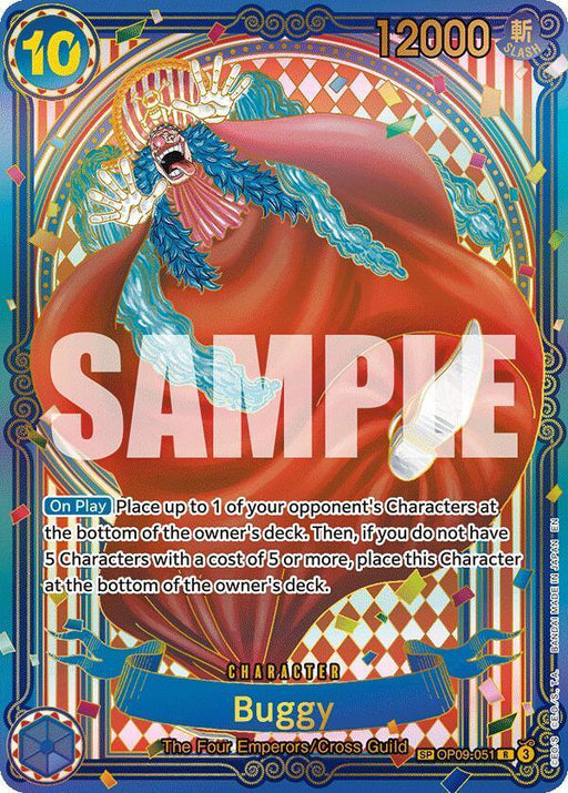 Buggy (OP09-051) (SP) (Gold) [The Azure Sea's Seven] - for just $655.50! 