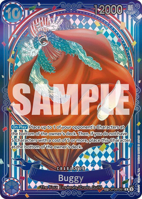 Buggy (OP09-051) (SP) [The Azure Sea's Seven] - for just $433.55! 
