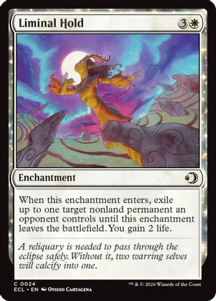 Liminal Hold (ECL-024) - Lorwyn Eclipsed Foil - for just $0.03! 