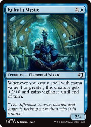 Kulrath Mystic (ECL-056) - Lorwyn Eclipsed - for just $0.01! 